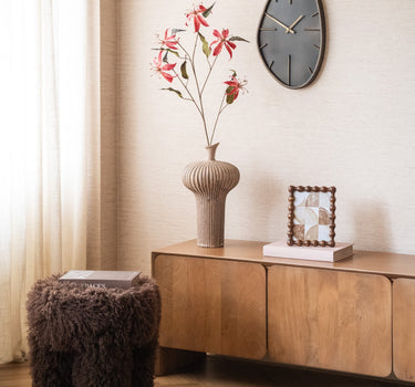 Kleine Wandklok Organic Messing - Things I Like Things I Love