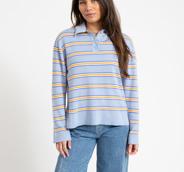 Knitted Collar Sweater Multi - Things I Like Things I Love