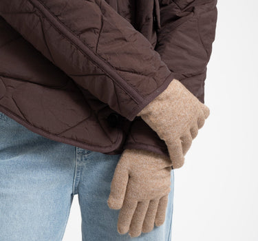 Knitted Gloves Mira Taupe - Things I Like Things I Love