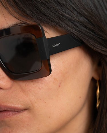 Komono Sunglasses Lana Bronze Carbon Brown - Things I Like Things I Love