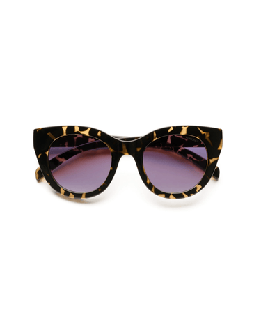 Komono Sunglasses Louise Dark Tortoise Brown - Things I Like Things I Love