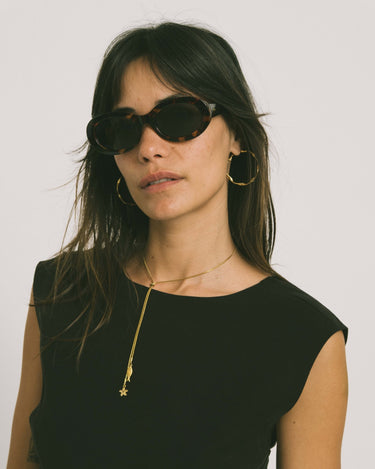 Komono Sunglasses Luna Havana Brown - Things I Like Things I Love