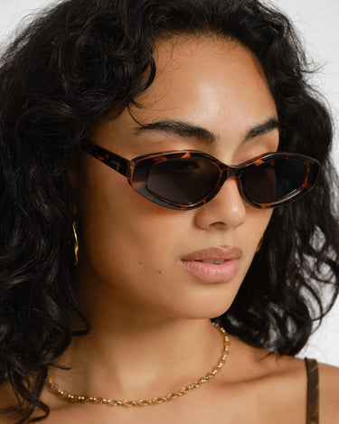 Komono Sunglasses Margot Havana Brown - Things I Like Things I Love