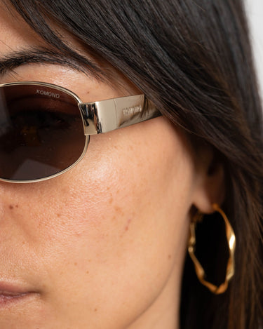 Komono Sunglasses Roux Gold - Things I Like Things I Love