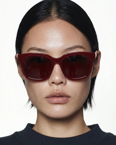 Komono Sunglasses Sienna Claret Bordeaux - Things I Like Things I Love