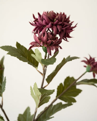 Kunstbloem Chrysant Bordeaux - Things I Like Things I Love