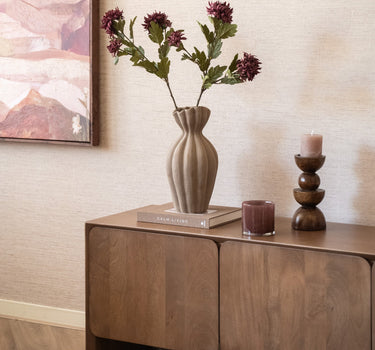 Kunstbloem Chrysant Bordeaux - Things I Like Things I Love