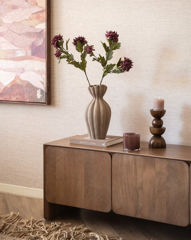Kunstbloem Chrysant Bordeaux - Things I Like Things I Love