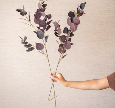 Kunstbloem Eucalyptus Paars - Things I Like Things I Love