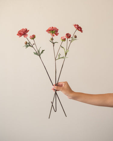 Kunstbloem Ranonkel Roze - Things I Like Things I Love