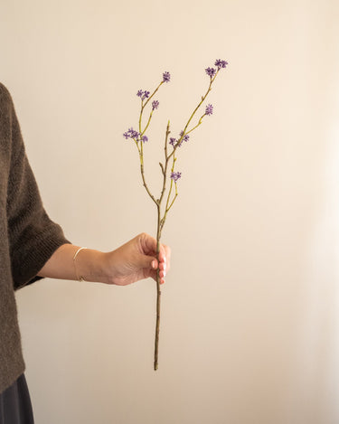 Kunstbloem Rijstbloem Paars - Things I Like Things I Love