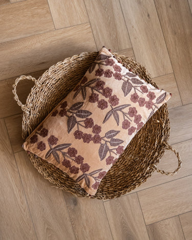 Kussen Bloemen Terra - Things I Like Things I Love