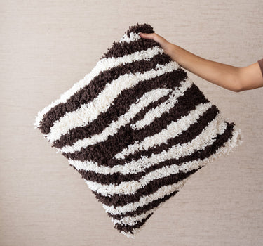 Kussen Marty Zebra Brown - Things I Like Things I Love