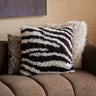 Kussen Marty Zebra Bruin - Things I Like Things I Love