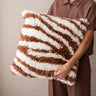 Kussen Marty Zebra Karamel - Things I Like Things I Love