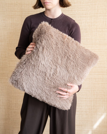 Kussen Mats Fluffy Taupe - Things I Like Things I Love