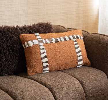 Kussen Stripescape Karamel - Things I Like Things I Love