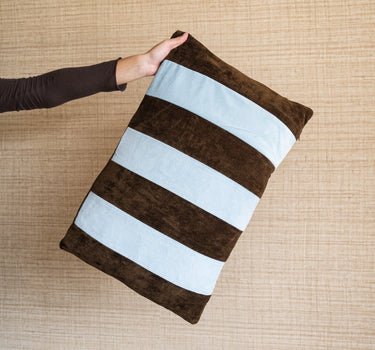 Kussen Stripey Blauw - Things I Like Things I Love