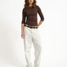 Kyoto Baggy Off - White Denim - Things I Like Things I Love
