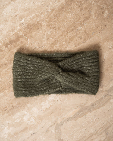 Ladies Knit Headband Khaki - Things I Like Things I Love