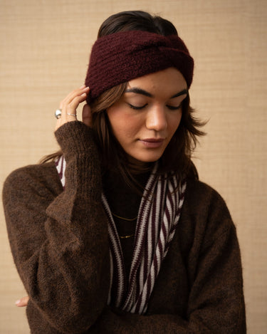 Ladies Knit Headband Red - Things I Like Things I Love