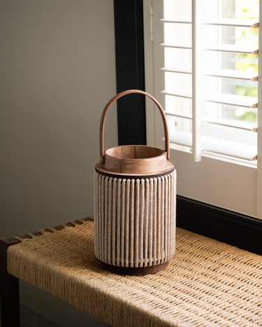 Lantern Sira Rope Natural - Things I Like Things I Love