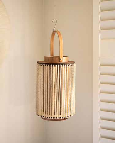 Lantern Sira Rope Natural - Things I Like Things I Love