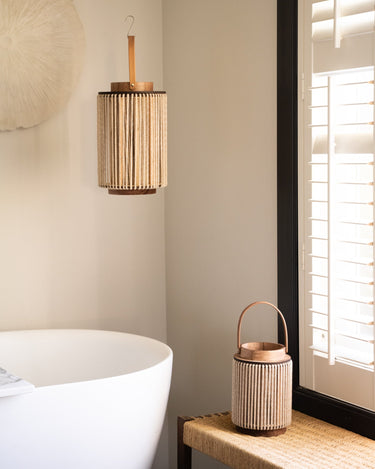 Lantern Sira Rope Natural - Things I Like Things I Love