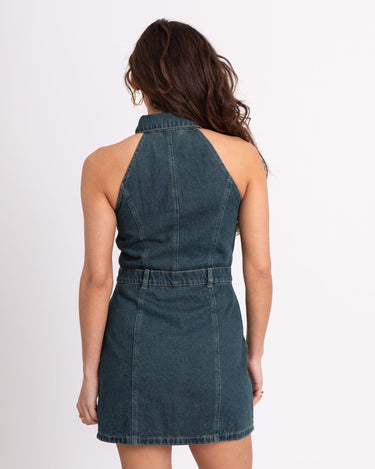Lardie Denim Dress Dark Blue Denim - Things I Like Things I Love