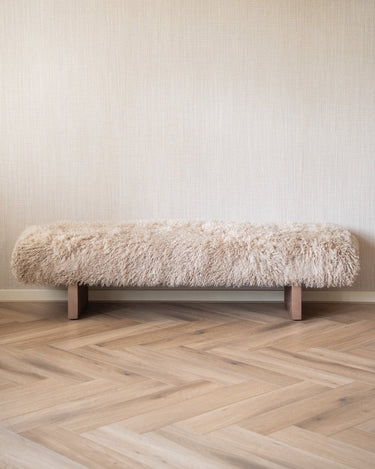 Large Bench Fluffy Mongolie - Things I Like Things I Love