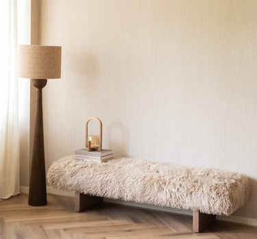 Large Bench Fluffy Mongolie - Things I Like Things I Love