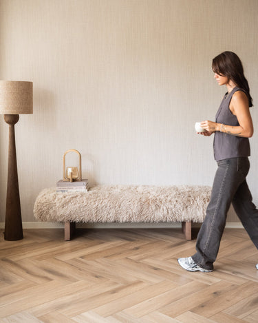 Large Bench Fluffy Mongolie - Things I Like Things I Love