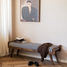 Large Bench Valo Stripe Wood - Things I Like Things I Love