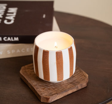 Large Candle Ceramic Puglia - Things I Like Things I Love