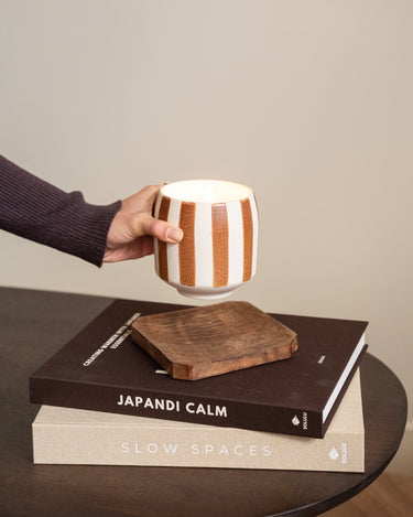 Large Candle Ceramic Puglia - Things I Like Things I Love