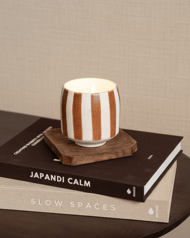 Large Candle Ceramic Puglia - Things I Like Things I Love