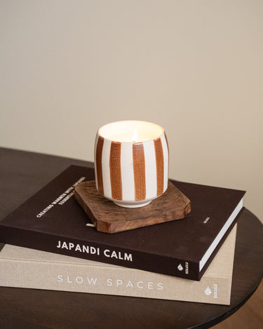 Large Candle Ceramic Puglia - Things I Like Things I Love