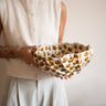Large Deco Bowl Dotti Brown - Things I Like Things I Love