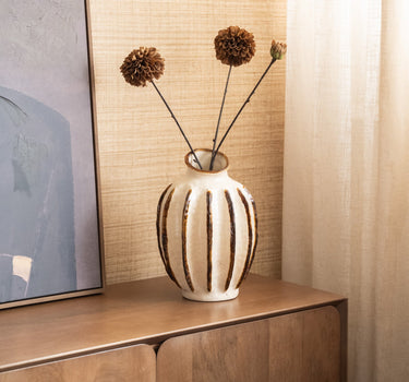 Large Deco Vase Aurealia Brown - Things I Like Things I Love