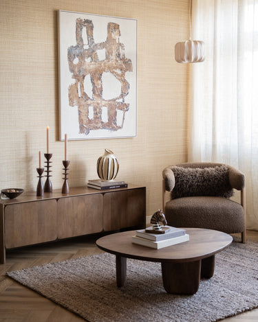 Large Deco Vase Aurealia Brown - Things I Like Things I Love