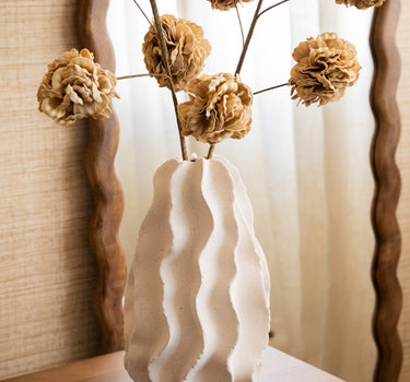 Large Deco Vase Nelani Wavy - Things I Like Things I Love