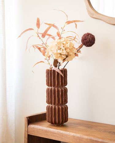 Large Deco Vase Pillar Terra - Things I Like Things I Love