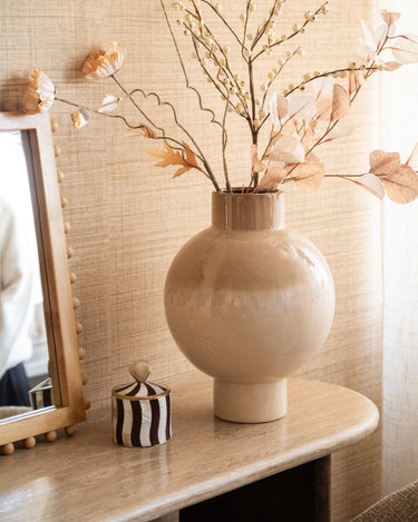 Large Deco Vase Zeleta Drip - Things I Like Things I Love