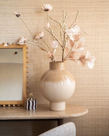 Large Deco Vase Zeleta Drip - Things I Like Things I Love