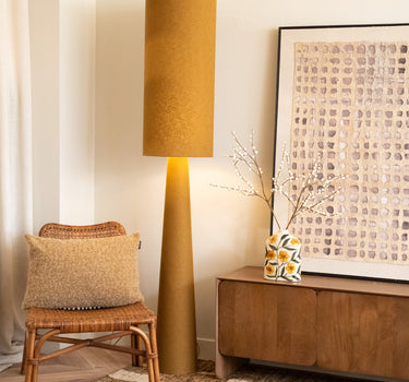 Large Floor Lamp Loft Bouclé - Things I Like Things I Love