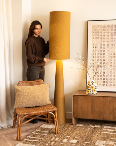 Large Floor Lamp Loft Bouclé - Things I Like Things I Love