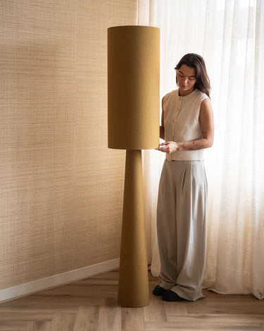 Large Floor Lamp Loft Bouclé - Things I Like Things I Love