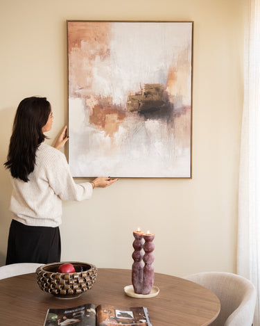 Large Hand - painted Wall Art Kendari - Things I Like Things I Love