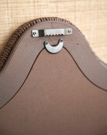 Large Mirror Ralph Wavy Brown - Things I Like Things I Love