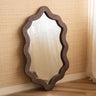 Large Mirror Ralph Wavy Brown - Things I Like Things I Love